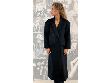 Goosecraft Goosecraft Ivy Coat Wool Mix Blauw