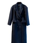 Goosecraft Goosecraft Ivy Coat Wool Mix Blauw