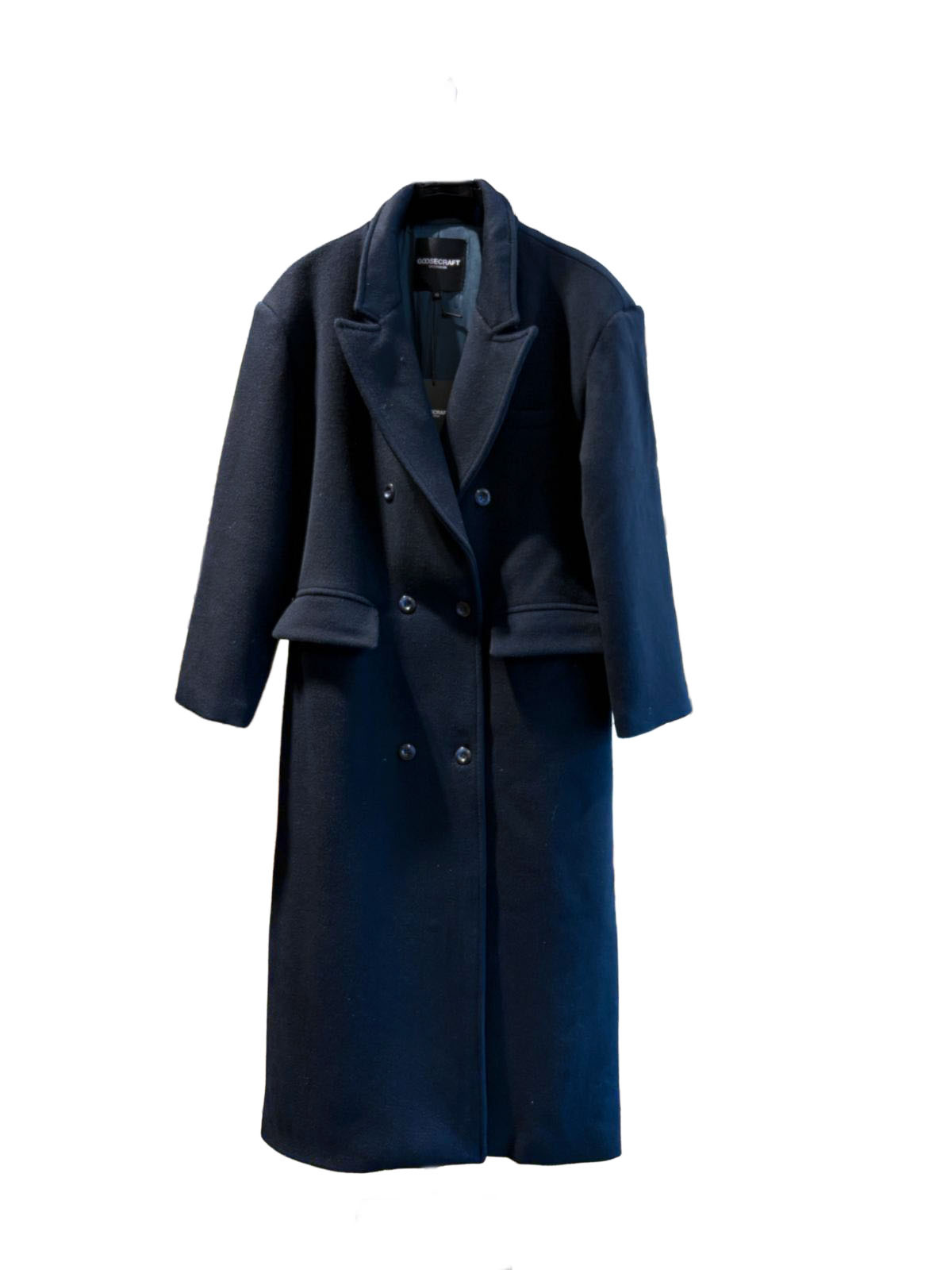 Goosecraft Goosecraft Ivy Coat Wool Mix Blauw