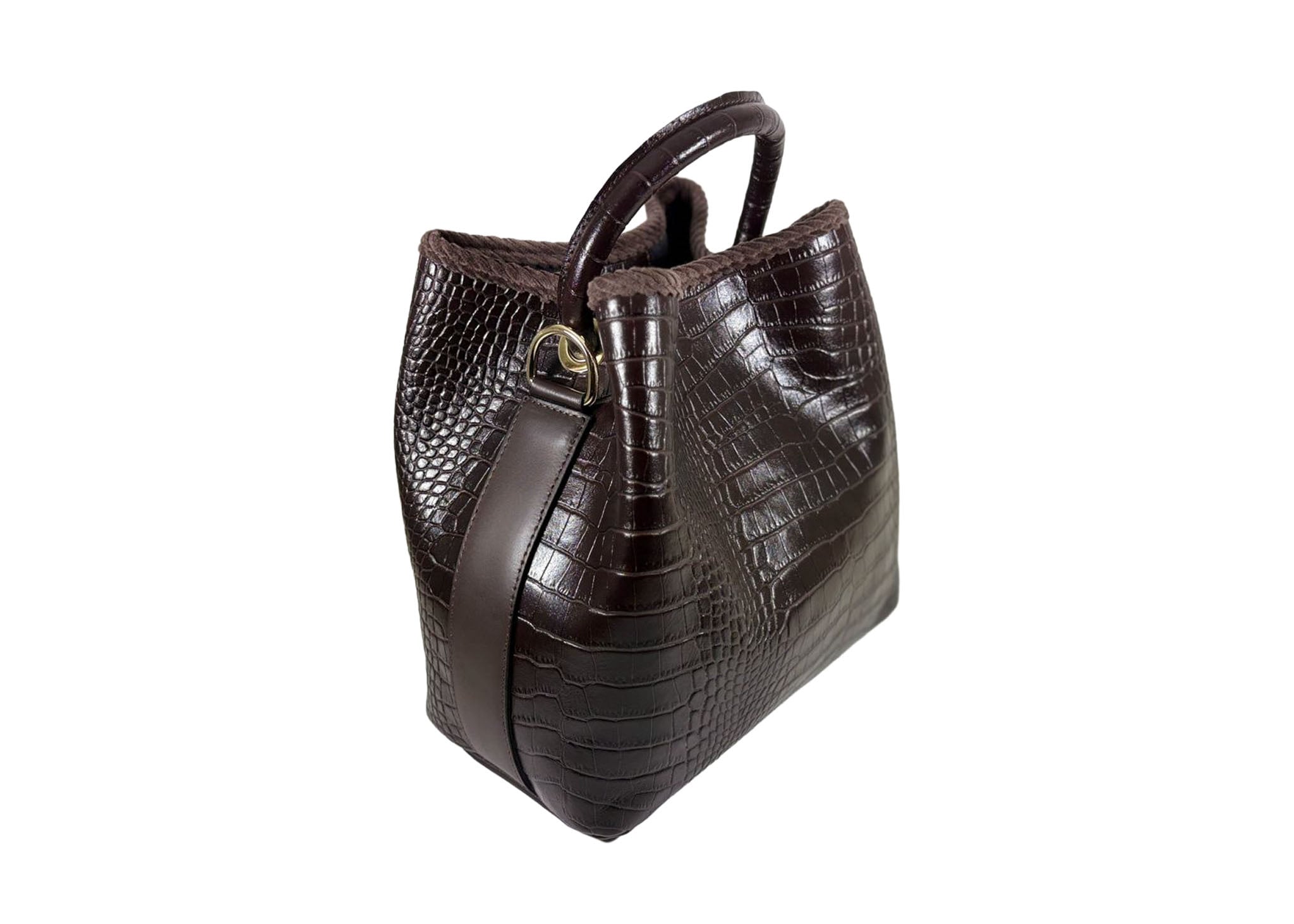 ViaMailBag ViaMailBag Tas Coral Z01 Croco Bruin