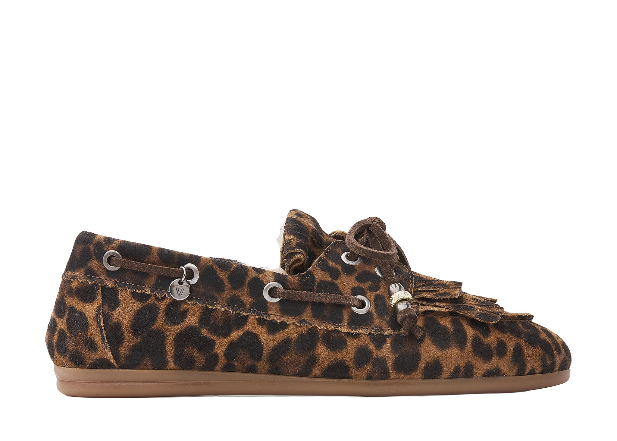 Via Vai VIA VAI Loafers June Shelby met bontvoering  62418-02-1005 Luipaard