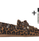 Via Vai VIA VAI Loafers June Shelby met bontvoering  62418-02-1005 Luipaard
