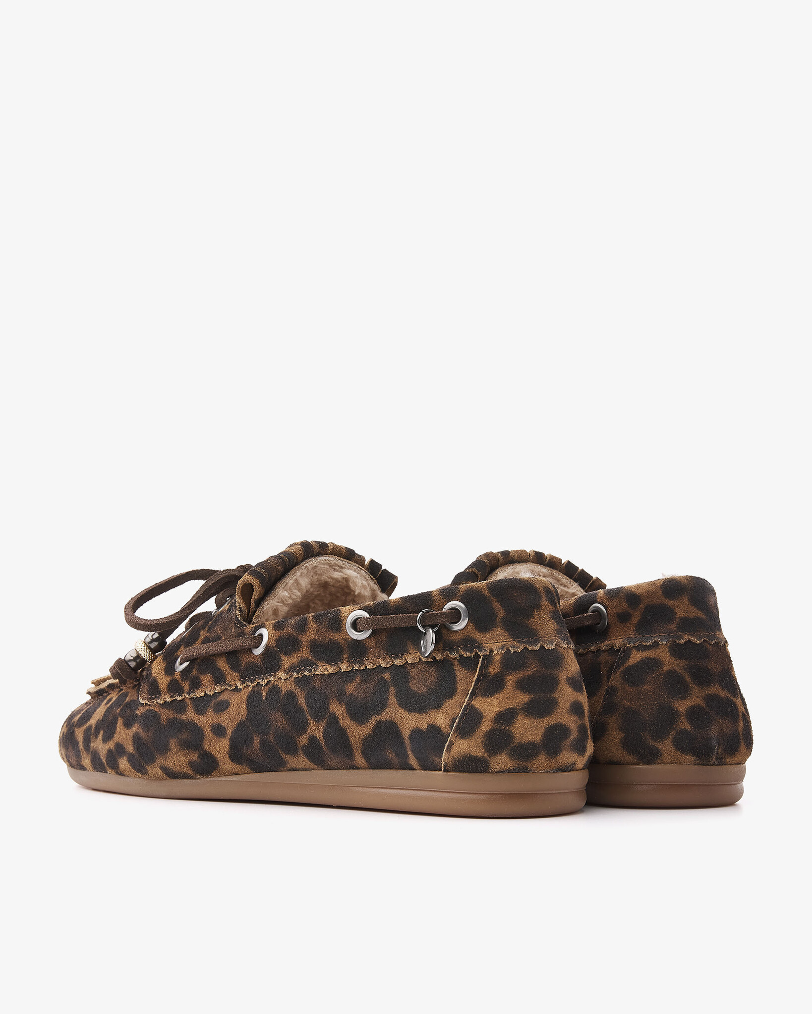 Via Vai VIA VAI Loafers June Shelby met bontvoering  62418-02-1005 Luipaard