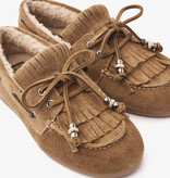 Via Vai VIA VAI Loafers June Shelby met bontvoering 62418-03-1384 Khaki