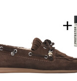 Via Vai VIA VAI Loafers June Shelby met bontvoering 62418-03-316 Bruin