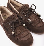 Via Vai VIA VAI Loafers June Shelby met bontvoering 62418-03-316 Bruin
