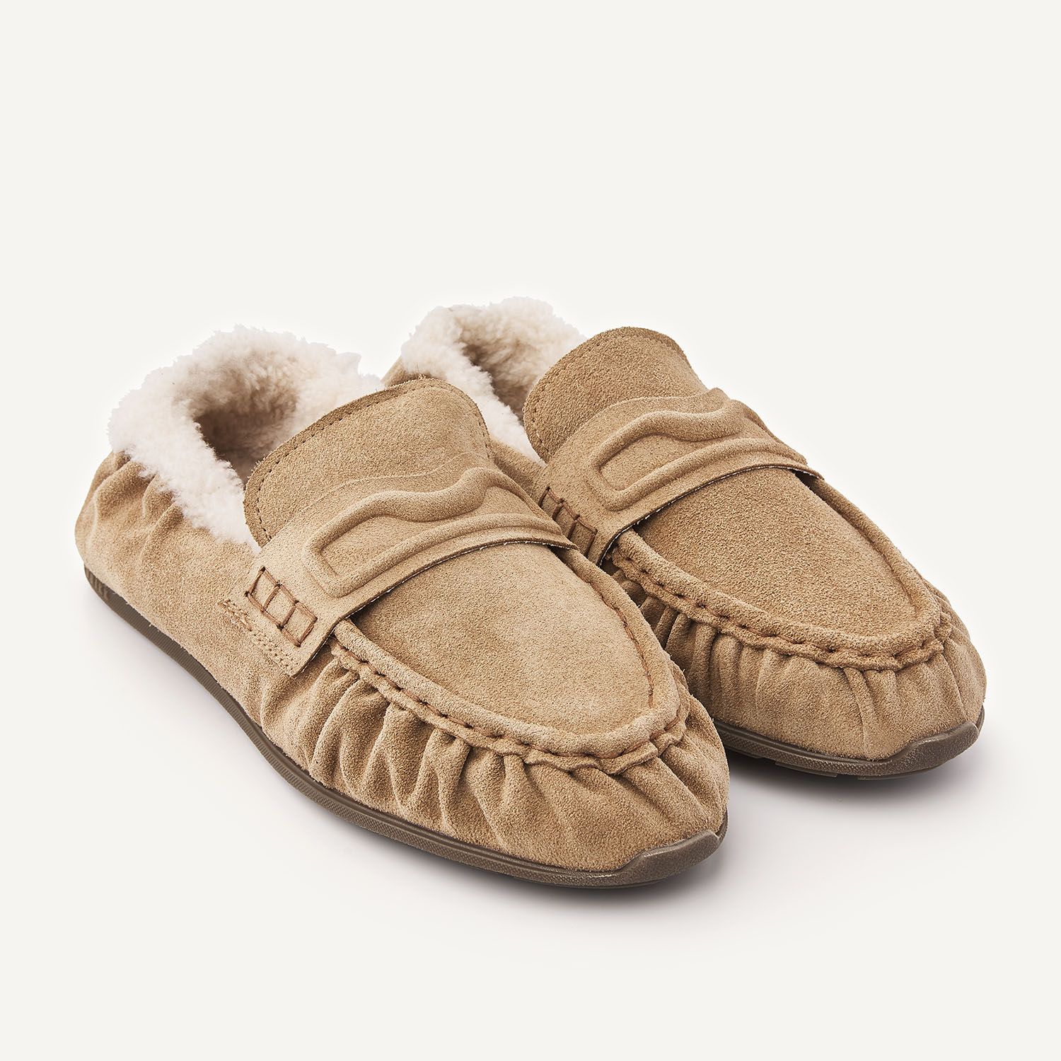 Nubikk Nubikk Loafer Riley Mio Fur Bruin