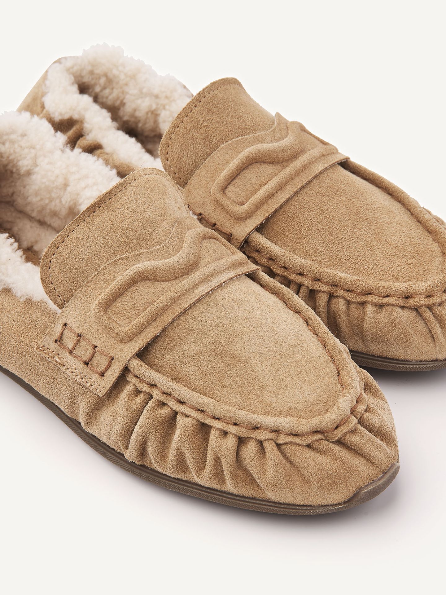 Nubikk Nubikk Loafer Riley Mio Fur Bruin