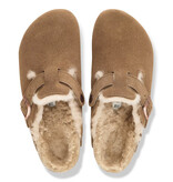 Birkenstock Birkenstock Muiltje Boston VL/ Shearling 1032432 Dark Tea