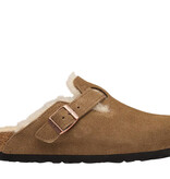 Birkenstock Birkenstock Muiltje Boston VL/ Shearling 1032432 Dark Tea