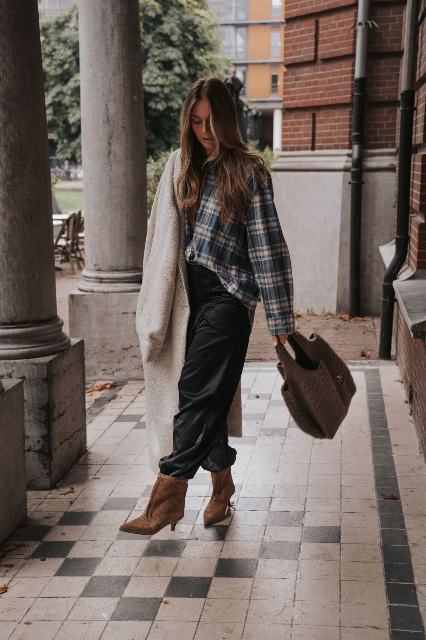 Toral Toral Enkellaarsje Maeve Taupe