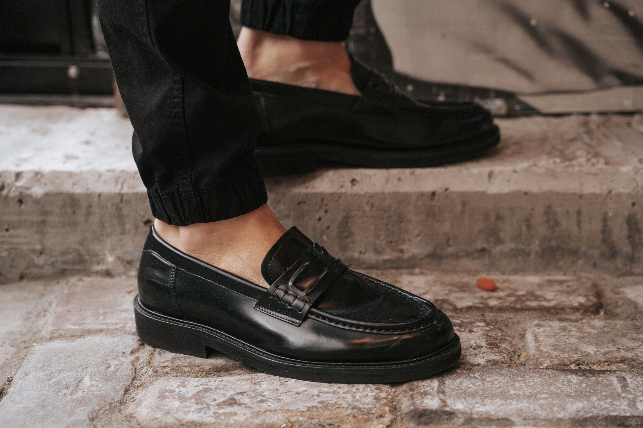 Nubikk Nubikk Loafers Jones Gatsby Zwart
