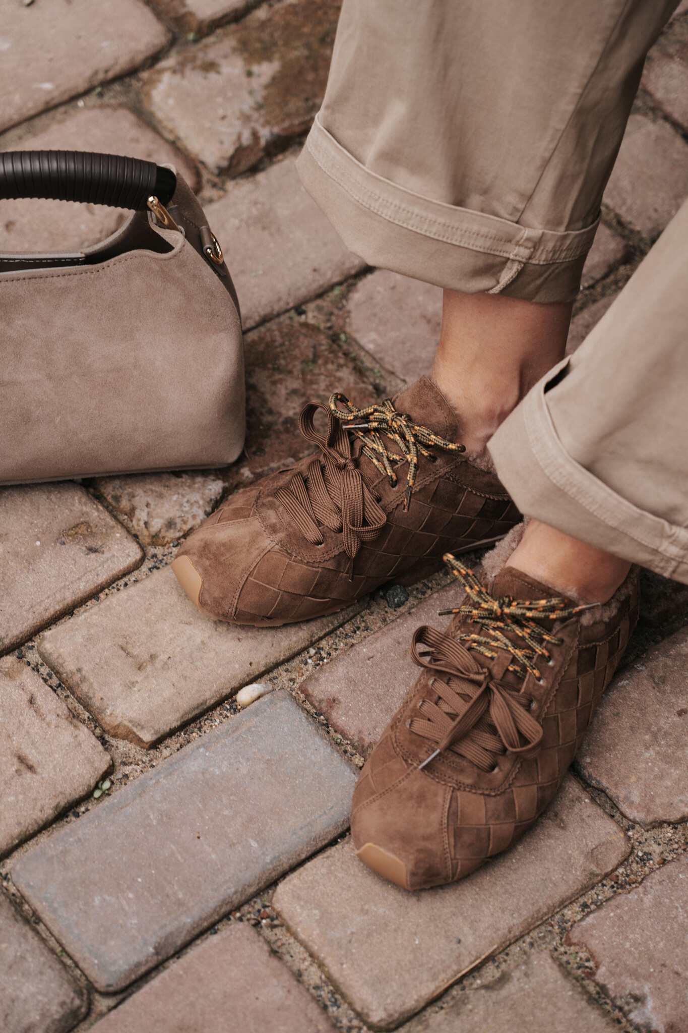 Toral Toral Sneaker Erin Moutin Donker Bruin