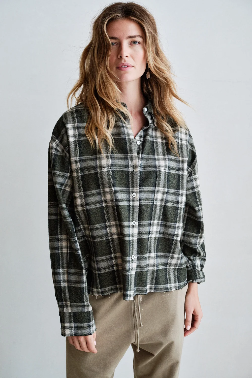 Penn & Ink Penn & Ink Blouse W26C421 Grijs