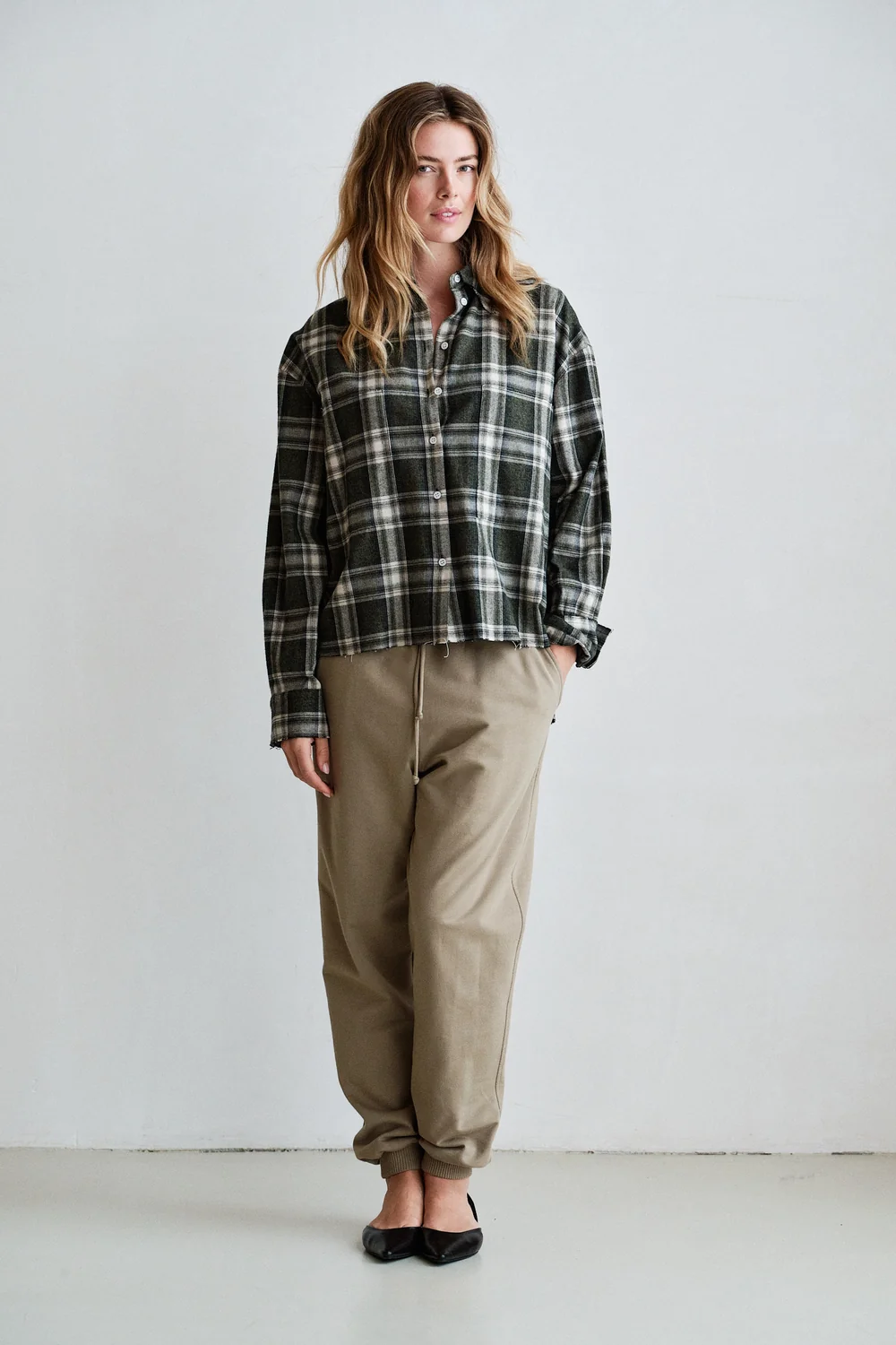 Penn & Ink Penn & Ink Blouse W26C421 Grijs