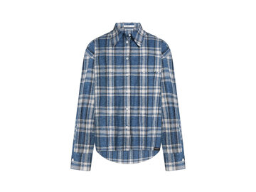 Penn & Ink Penn & Ink Blouse W26C421 Blauw