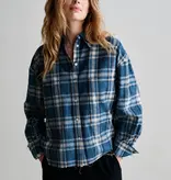 Penn & Ink Penn & Ink Blouse W26C421 Blauw