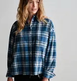 Penn & Ink Penn & Ink Blouse W26C421 Blauw