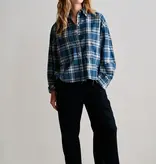 Penn & Ink Penn & Ink Blouse W26C421 Blauw