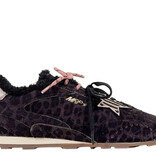 MRP MRP Sneaker Medelin Fur Luipaard Bruin