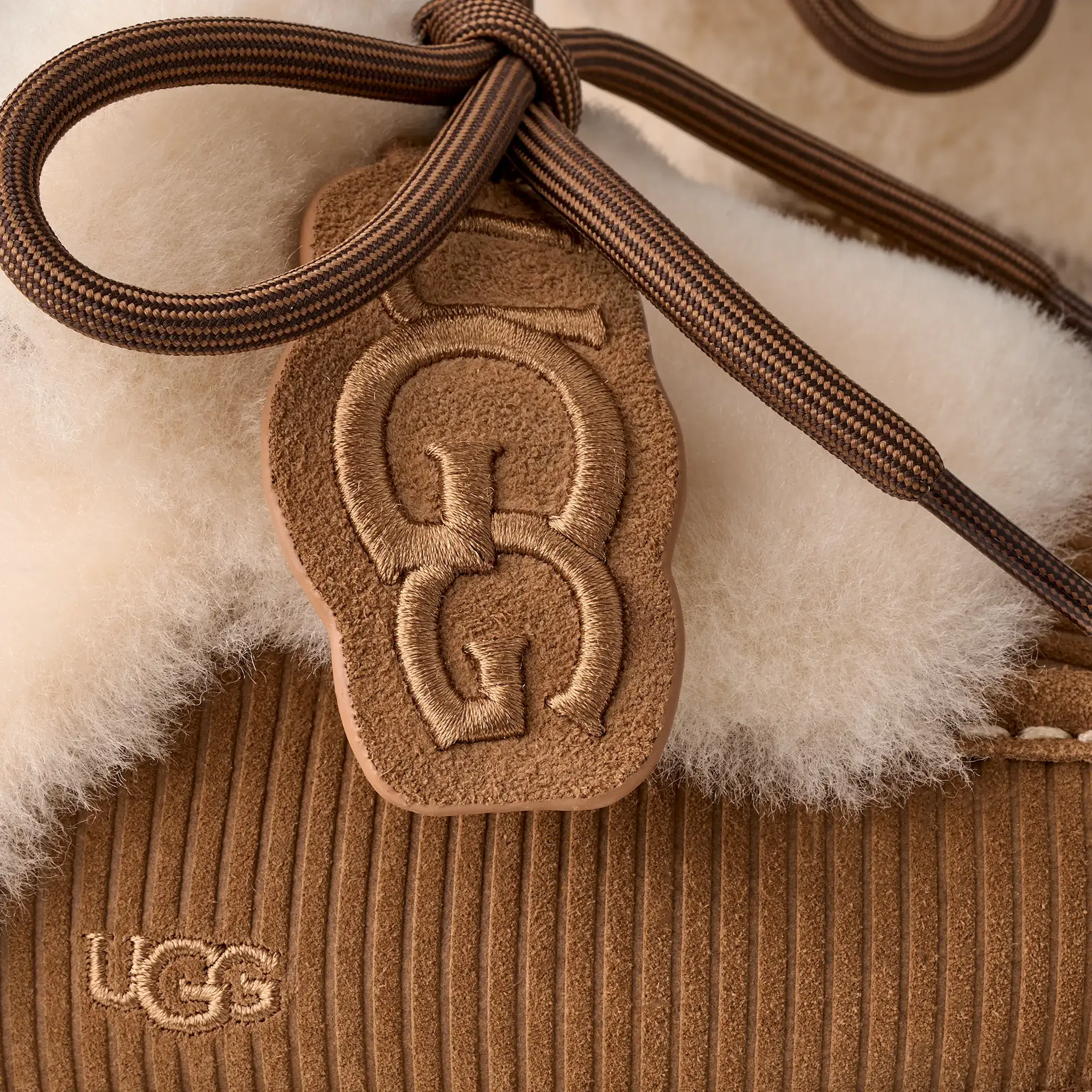 UGG UGG Instapper Disquette Heritage 1180360 Chestnut