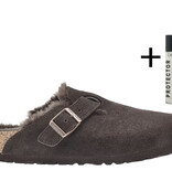 Birkenstock Birkenstock Muiltje Boston VL/ Shearling 1020529 Mocca