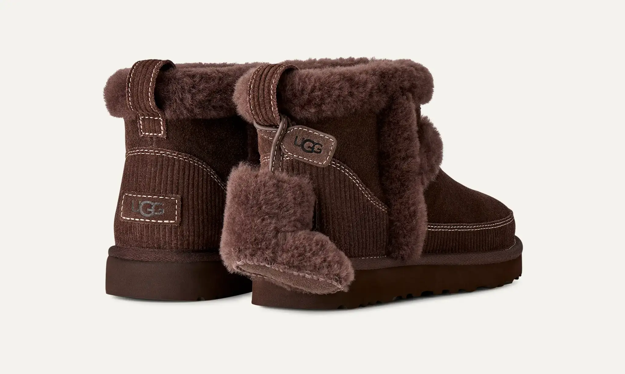 UGG UGG Laarzen Classic Mini Heritage 1180434 Burnt Cedar