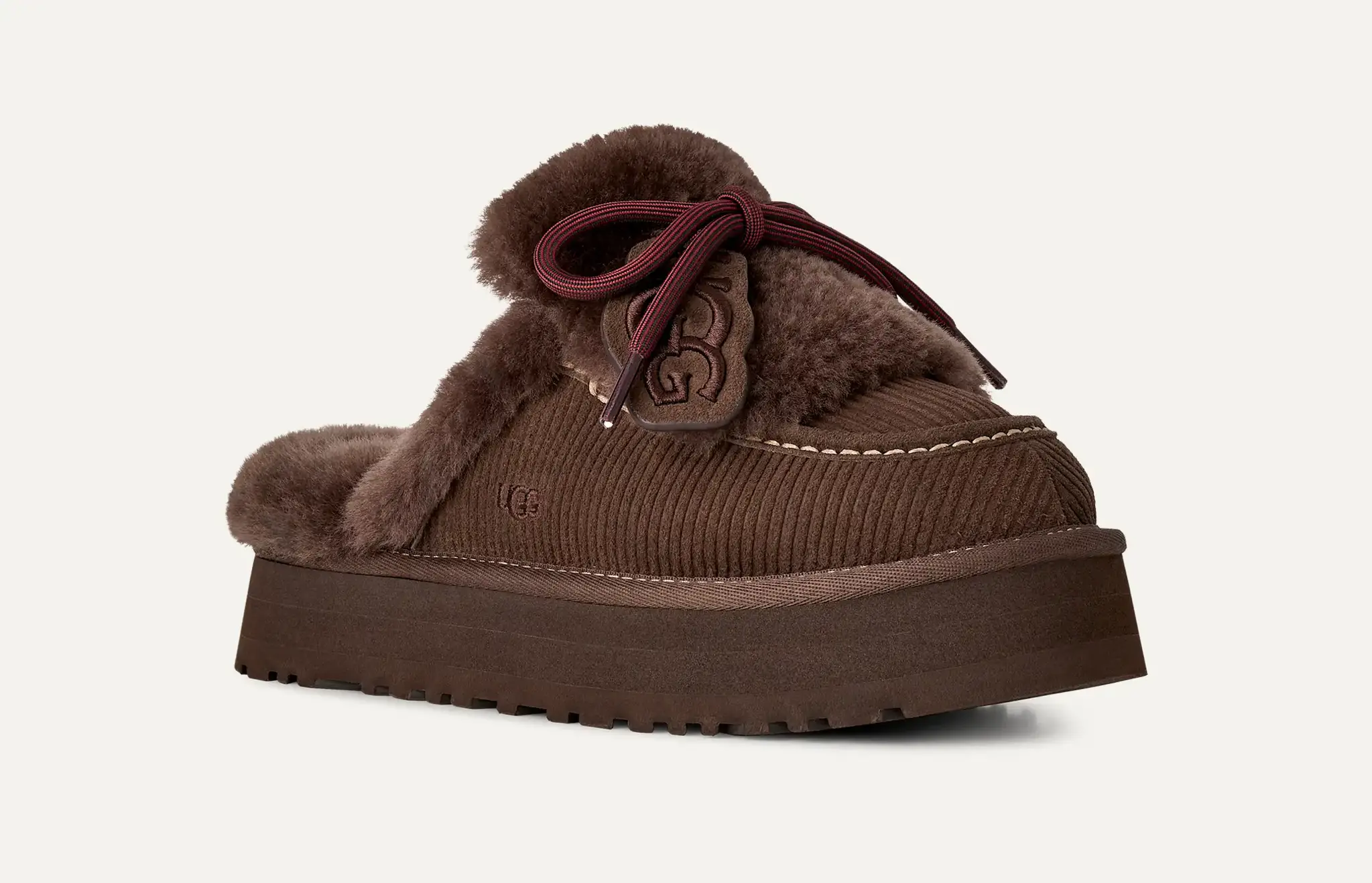 UGG UGG Instapper Disquette Heritage 1180360 Burnt Cedar