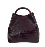 ViaMailBag ViaMailBag Tas Coral  Z04 Croco Bordeaux