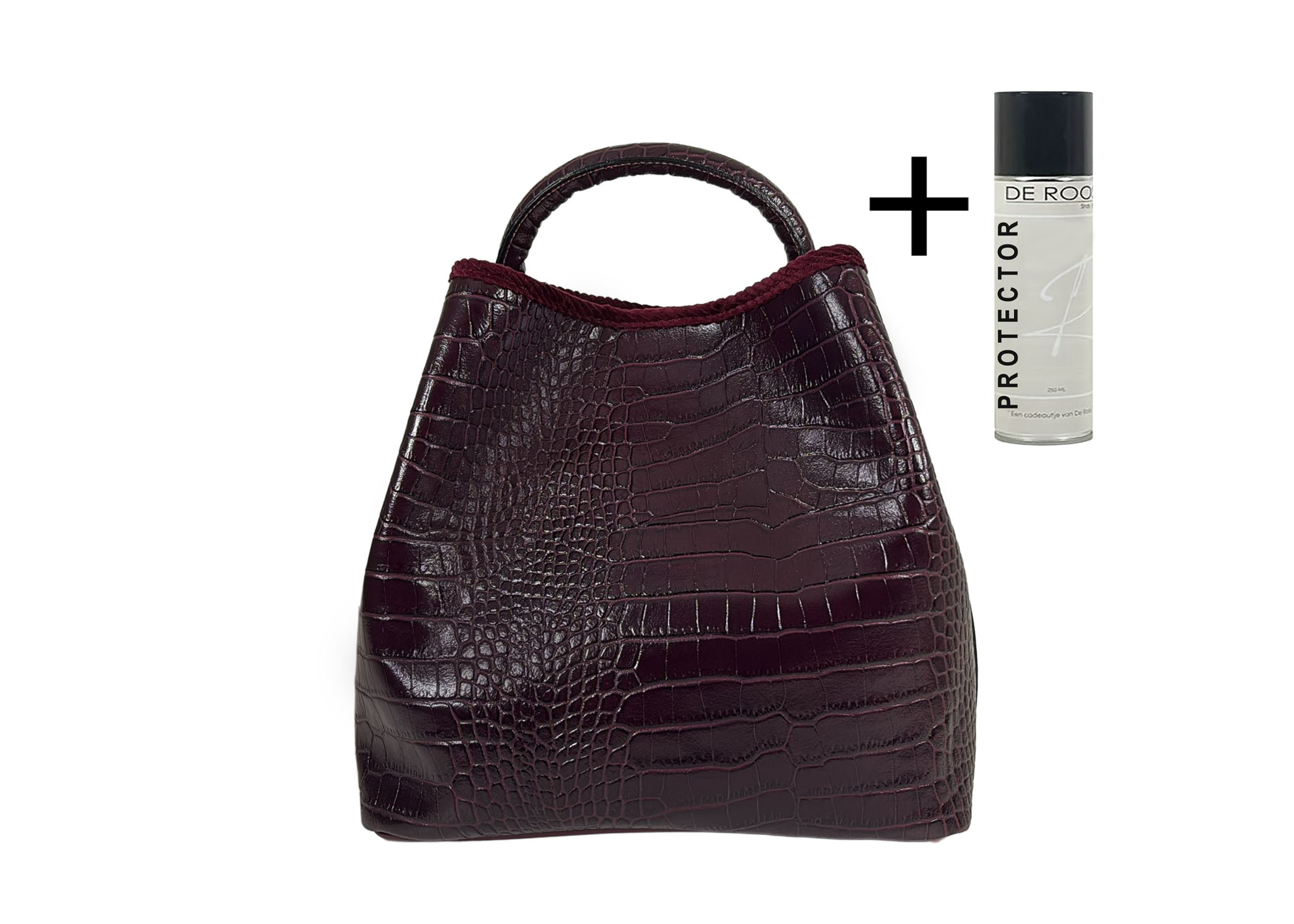 ViaMailBag ViaMailBag Tas Coral  Z04 Croco Bordeaux