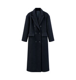 Goosecraft Goosecraft Ivy Coat Wool Mix Blauw