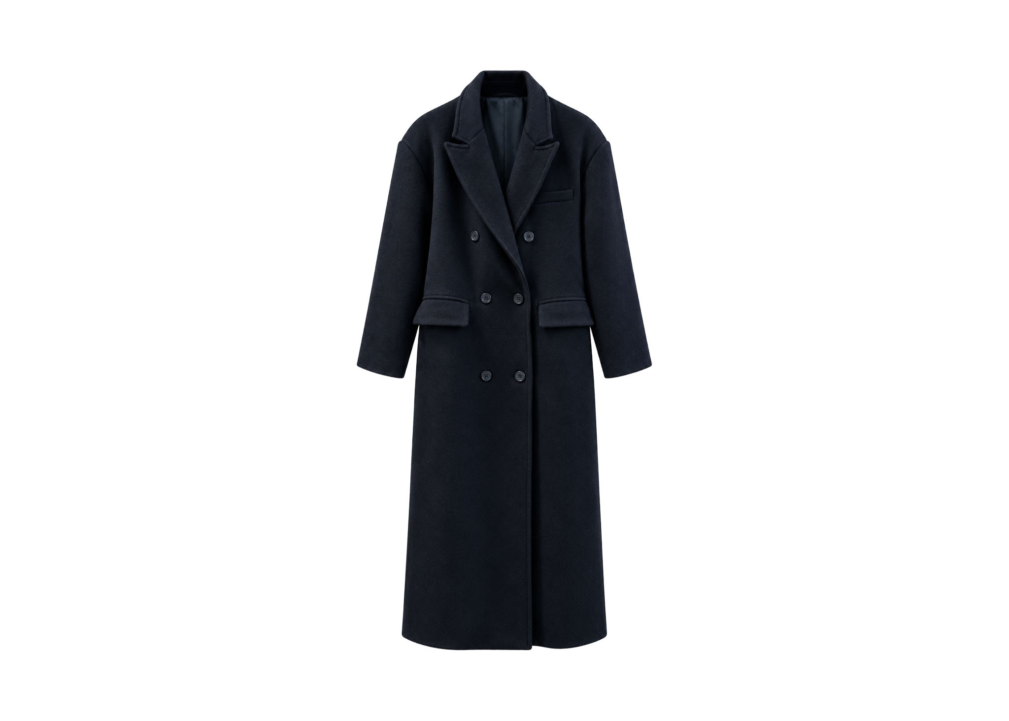 Goosecraft Goosecraft Ivy Coat Wool Mix Blauw