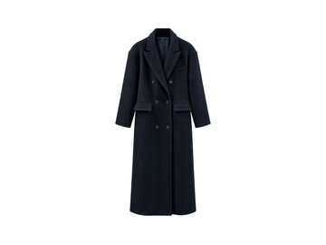 Goosecraft Goosecraft Ivy Coat Wool Mix Blauw