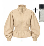 Goosecraft Goosecraft Jas Sadie Jacket Lavender Humus Wit