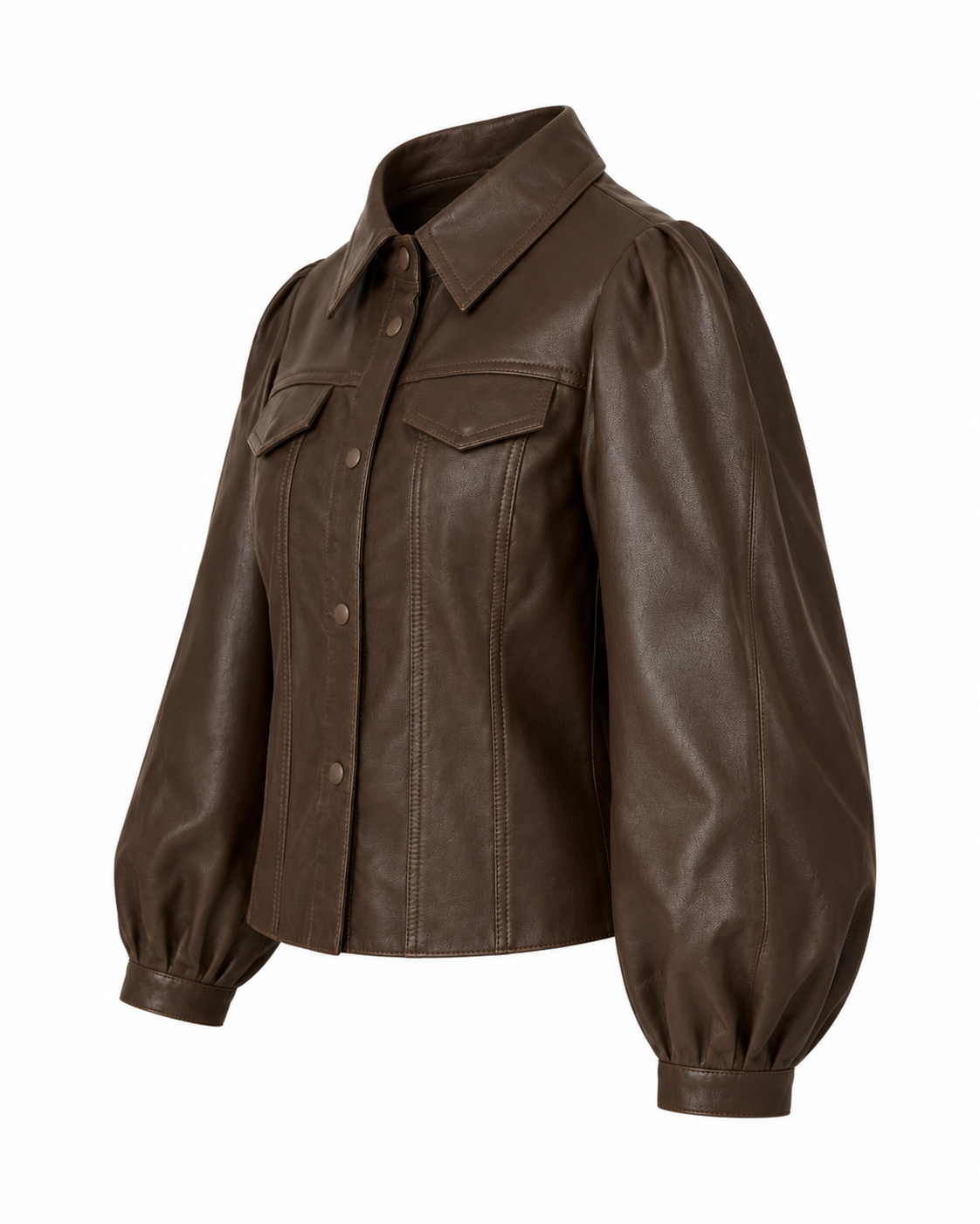 Goosecraft Goosecraft Jas Panny Blouse Donker Bruin