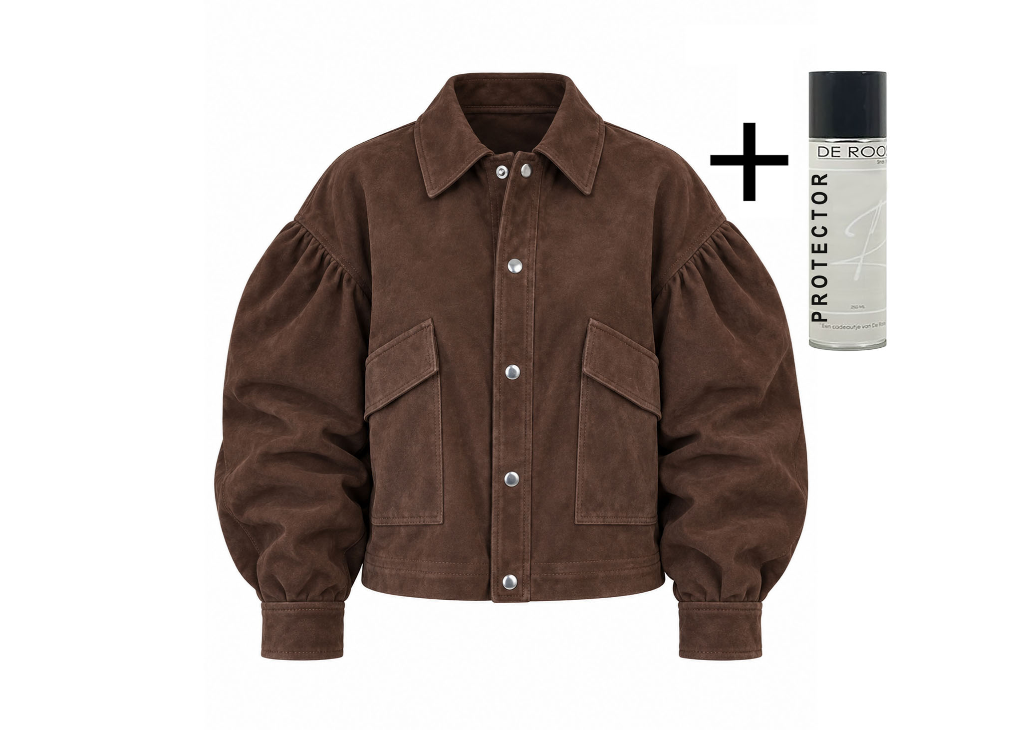 Goosecraft Goosecraft Jas Sue Jacket Goat Suède Donker Bruin