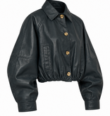 Goosecraft Goosecraft Jas Brigit Collar Bomber Antra Grijs