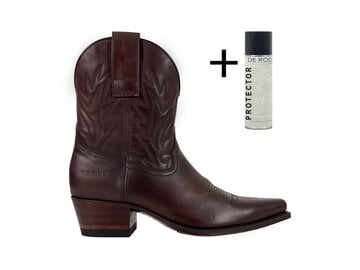 Sendra Sendra Western Boots 18495 Donker Bruin