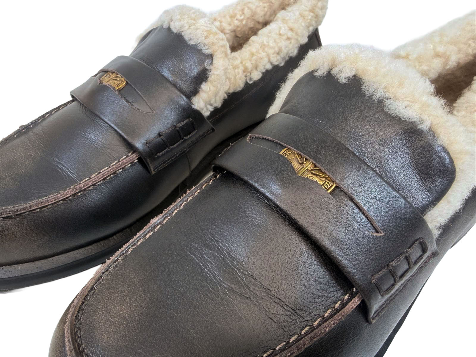 Toral Toral Loafers Noa Donker Bruin