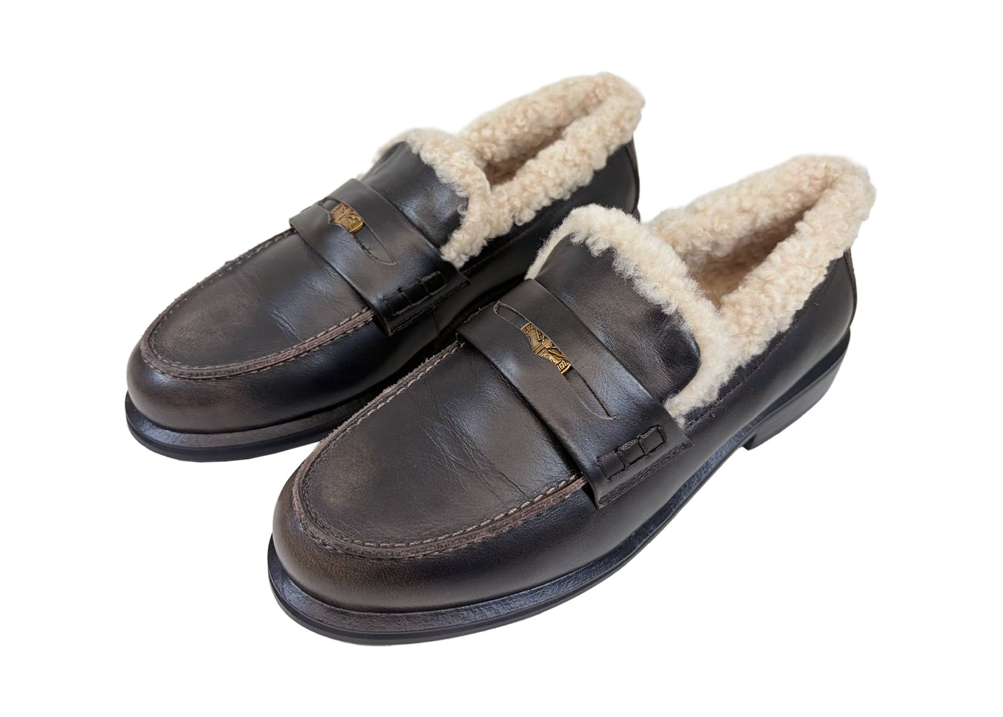 Toral Toral Loafers Noa Donker Bruin