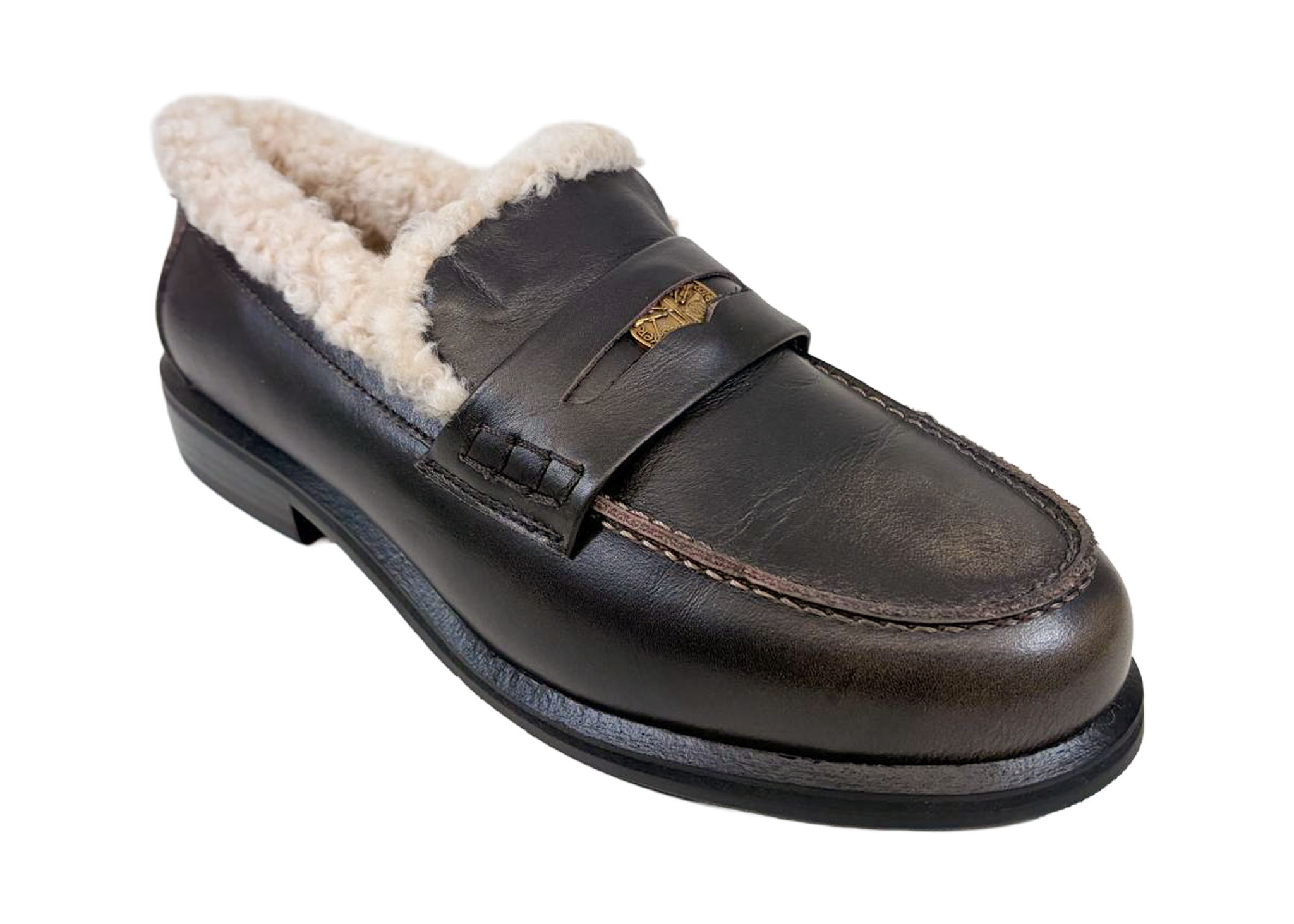 Toral Toral Loafers Noa Donker Bruin