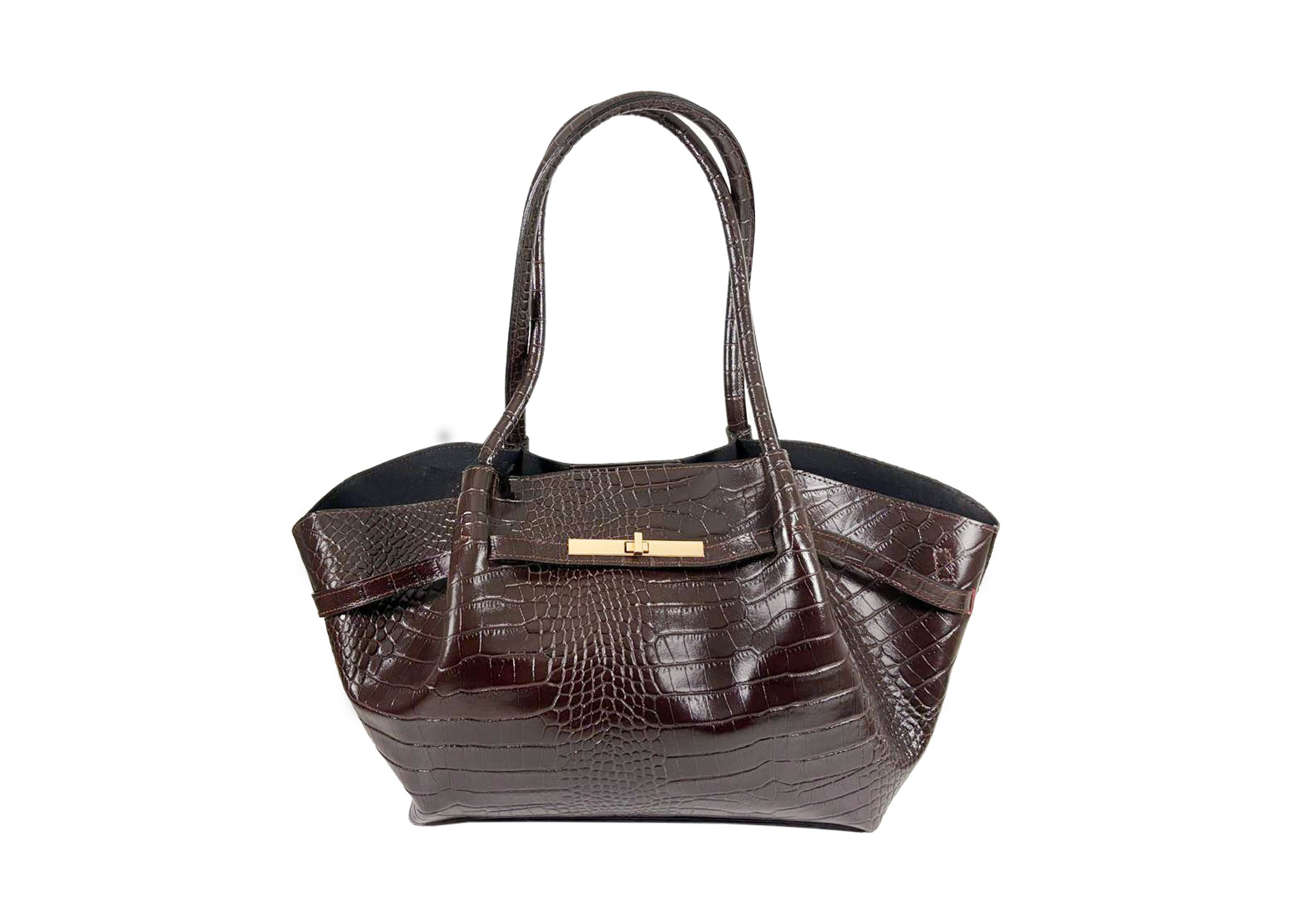 ViaMailBag ViaMailBag Tas Zuma Z01 Croco Bruin
