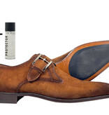 Magnanni Magnanni instapschoen met gesp 13645 cognac suède