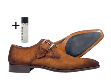 Magnanni Magnanni instapschoen 13645 cognac suède