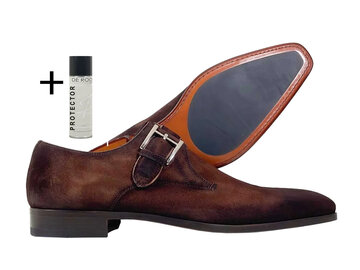 Magnanni Magnanni instapschoen 13645 bruin suède