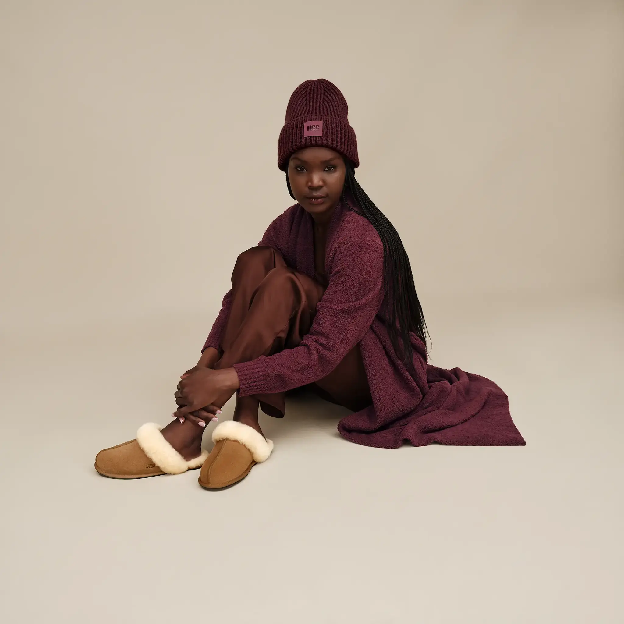 UGG UGG Pantoffels Scuffette II 1106872 Chestnut