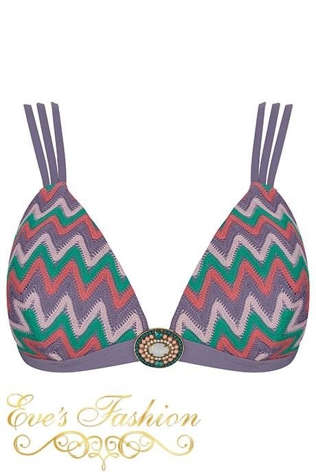 Boho Bikini - Iconic Triangel Top Lavender Lila-1