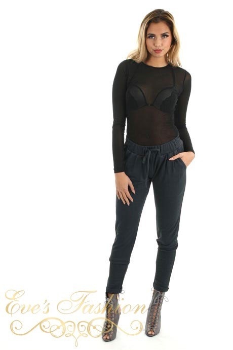 Labee - Berbe Pants Antraciet-1