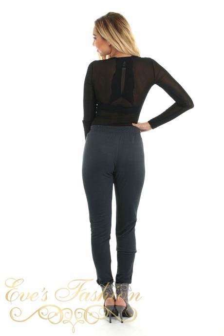 Labee - Berbe Pants Antraciet-3
