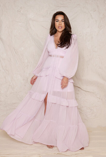 Yacht Dress Long Lila